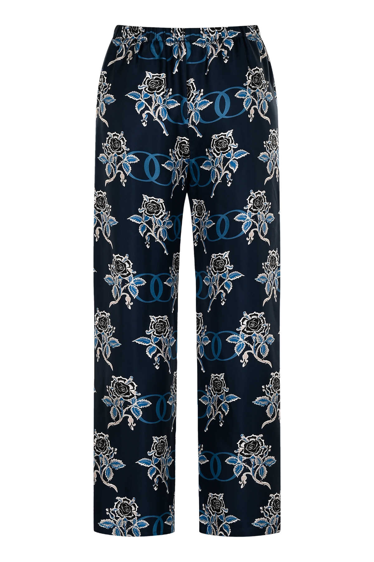 Aşk Petrol İpek Pijama Pantolon