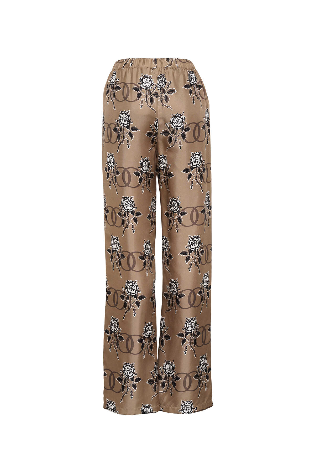 Aşk Vizon İpek Pijama Pantolon