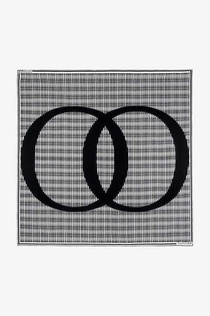 Bambu OO Siyah İpek Eşarp 130x130
