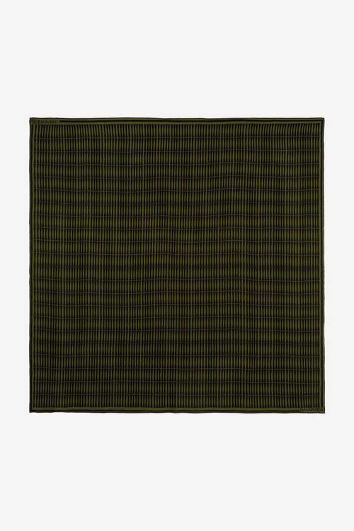 Bambu Yeşil İpek Eşarp 140x140