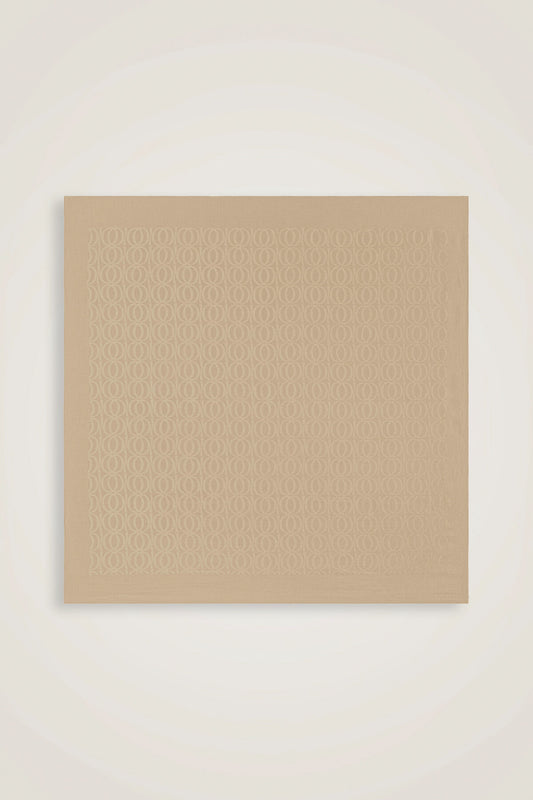 Bambunoor Antik Bej Naia Eşarp 95x95