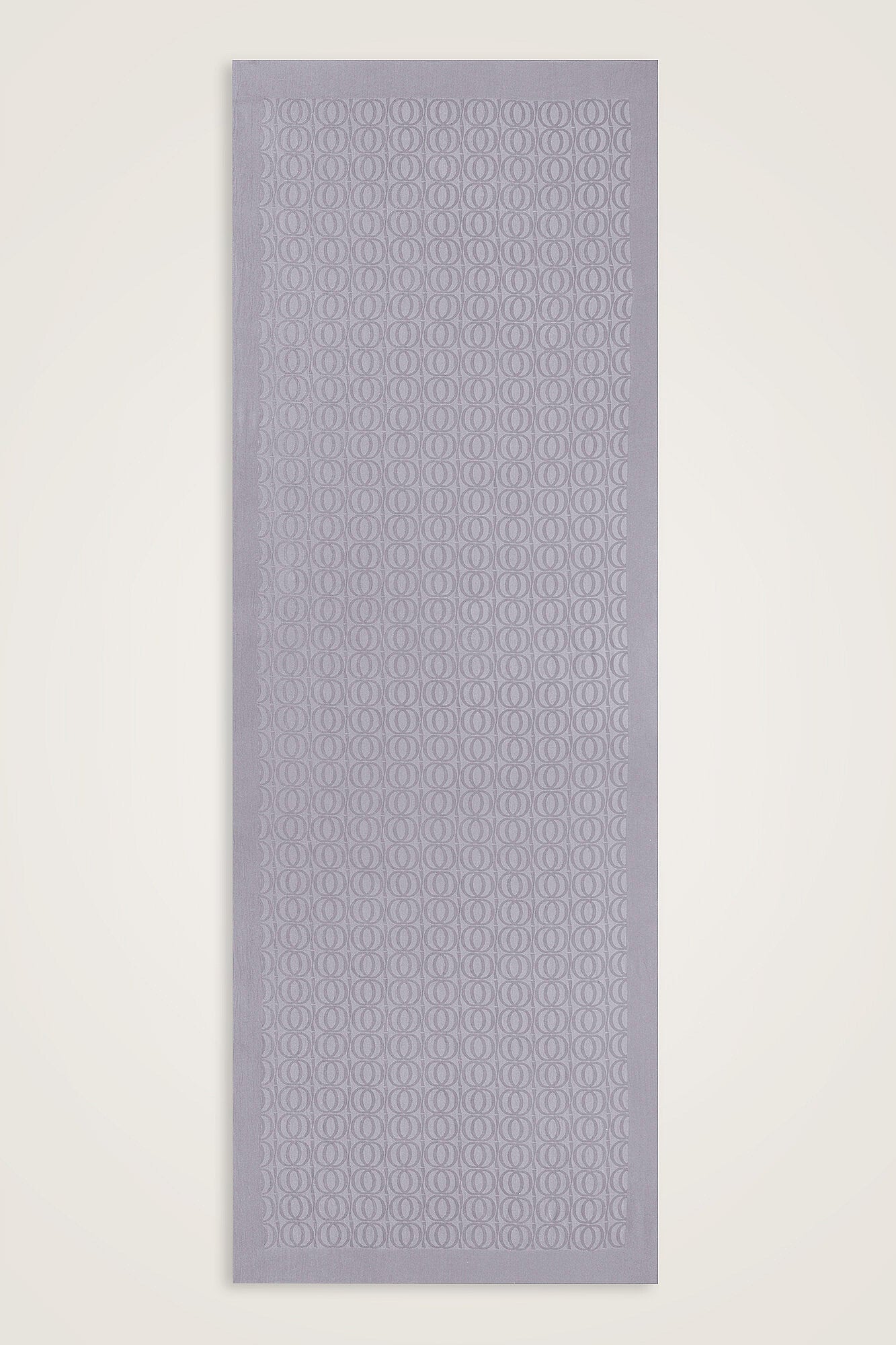 Bambunoor Gri-Lila Naia Pamuk Şal 70x210