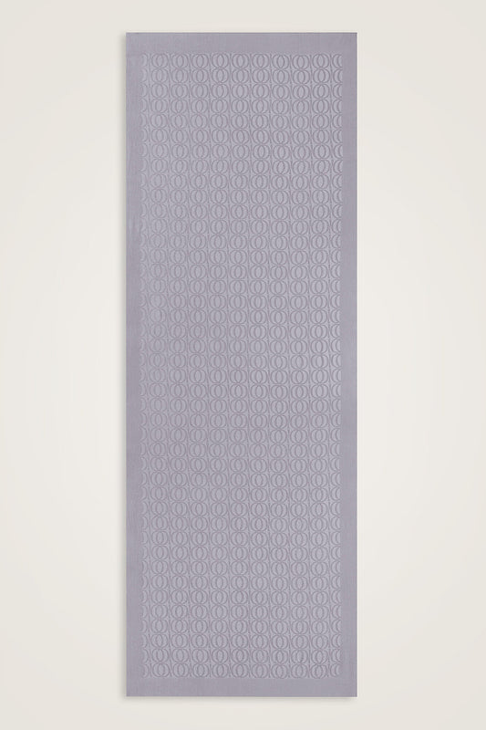 Bambunoor Gri-Lila Naia Pamuk Şal 70x210
