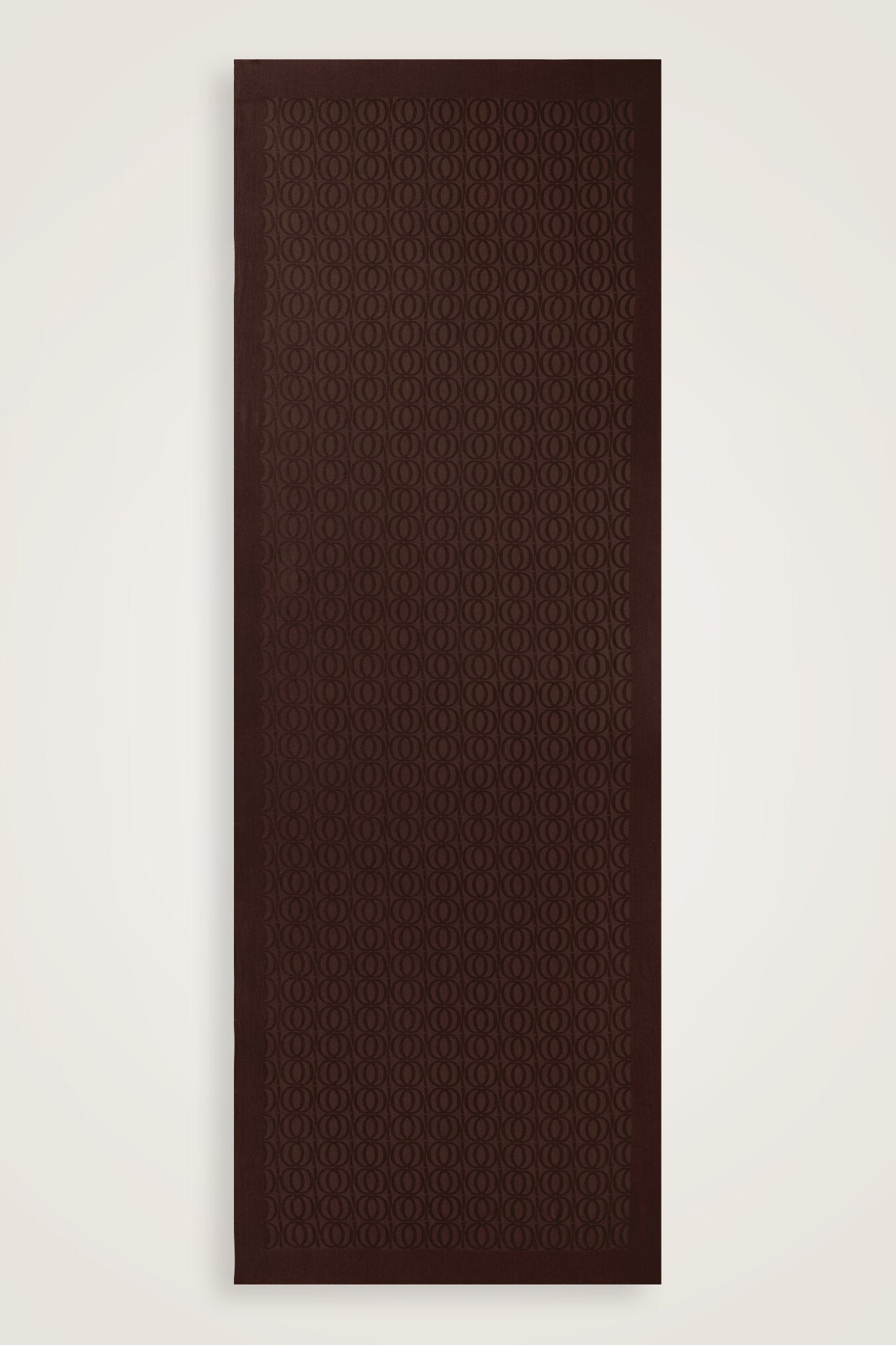 Bambunoor Kahve Naia Pamuk Şal 70x210