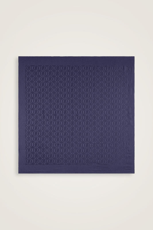Bambunoor Lacivert Naia Eşarp 95x95