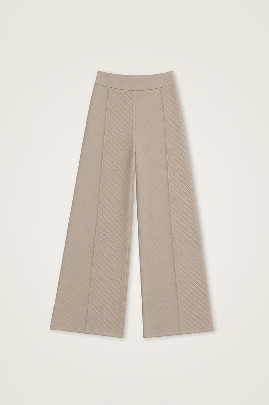 Bej Triko Pantolon