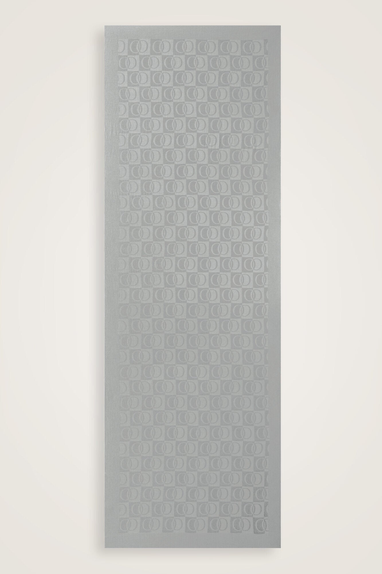 Dama Desen Gri (Silvermoon) Naia Pamuk Şal 70x200