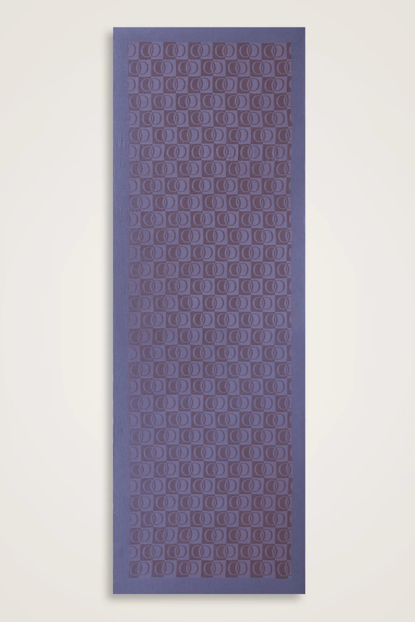 Dama Desen Lavanta Naia Pamuk Şal 70x200