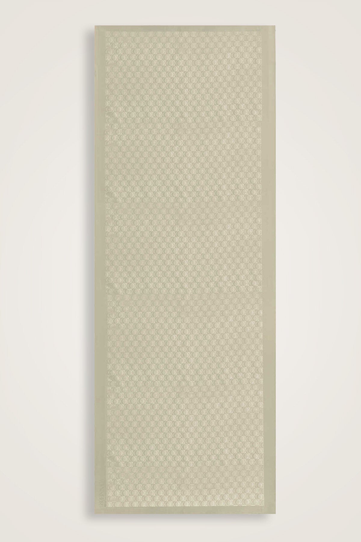 Dama Logo Taş Shiny Jakar Şal 70x190