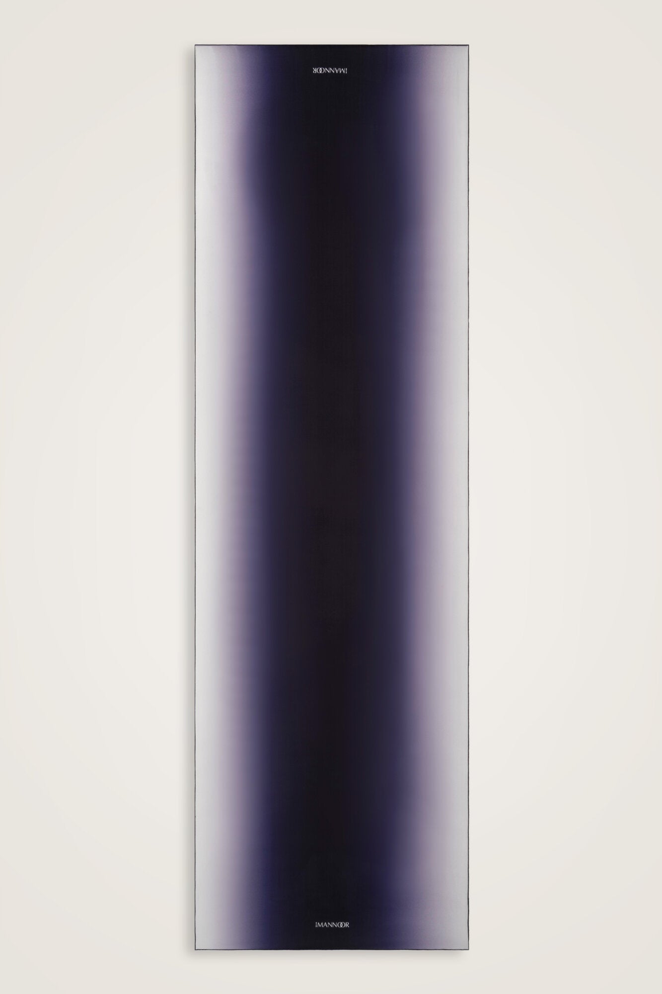 Degrade Mor-Beyaz Krep İpek Şal 70x210