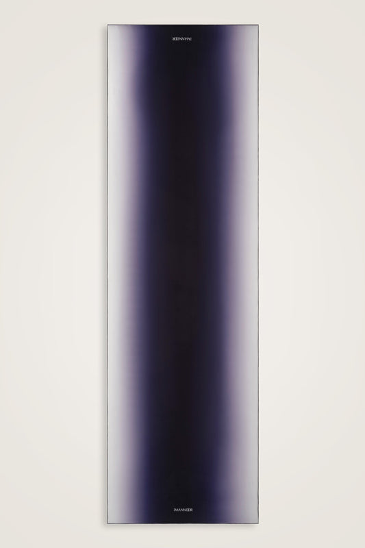 Degrade Mor-Beyaz Krep İpek Şal 70x210
