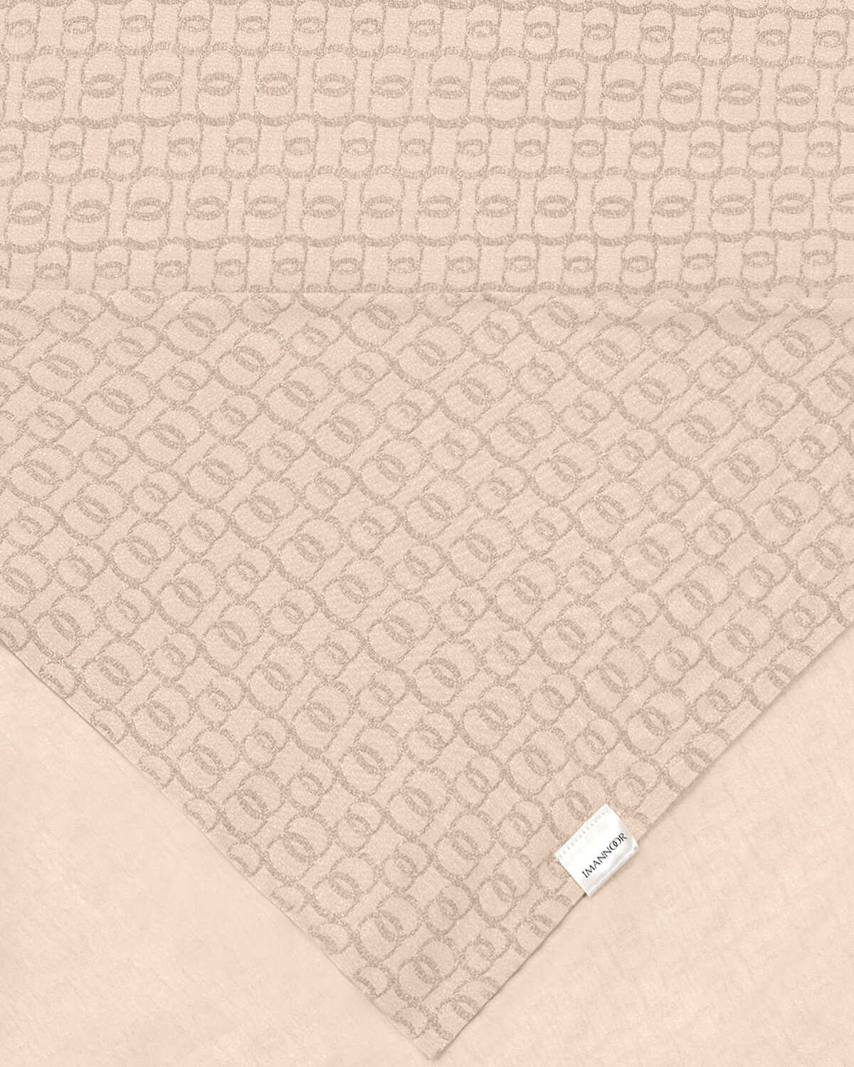 Dokuma Noor Krem Supreme Şal 70x175