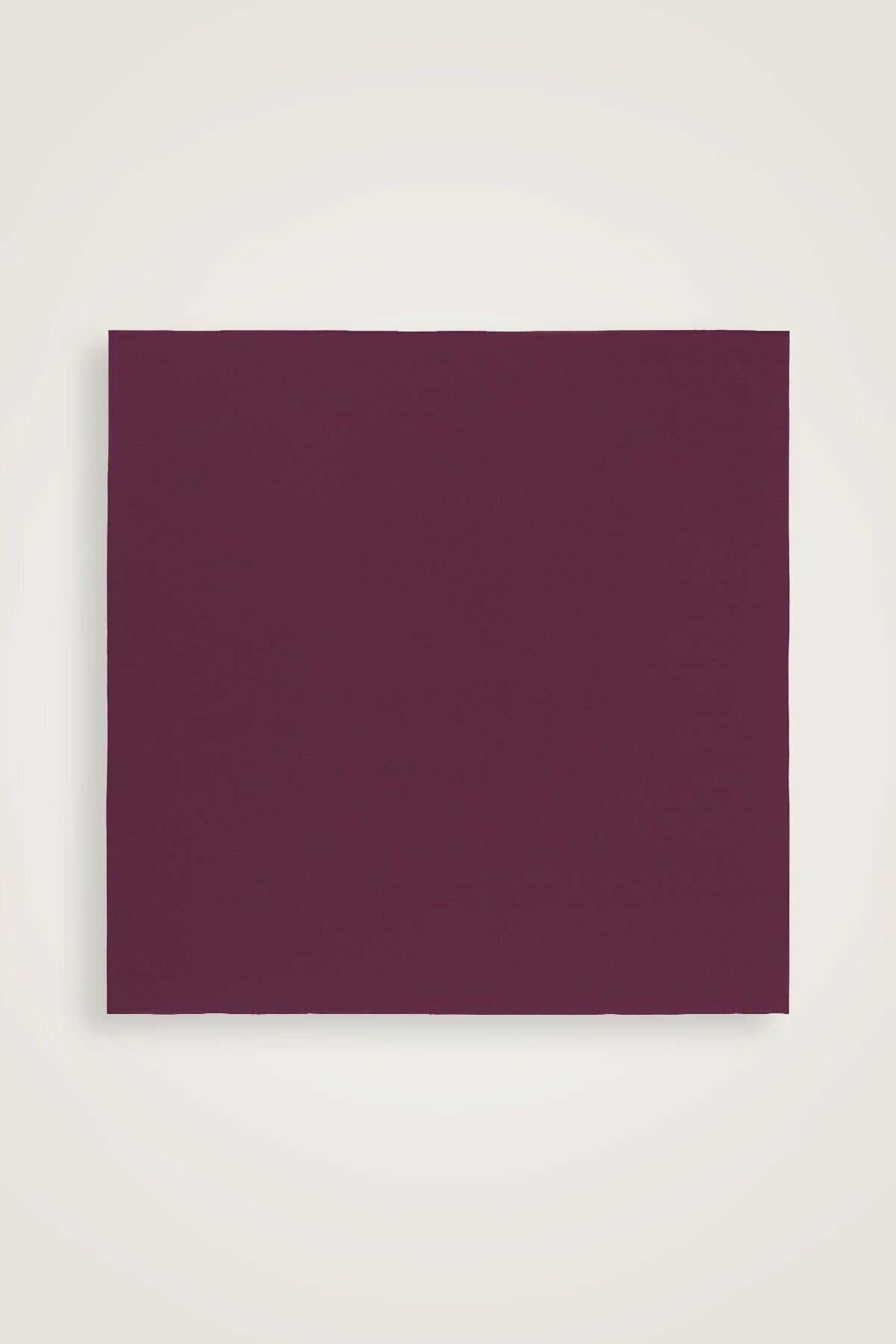 Düz Renk Gül Kurusu-Koyu Gül Çift Taraflı Mulberry İpek Eşarp 94x94