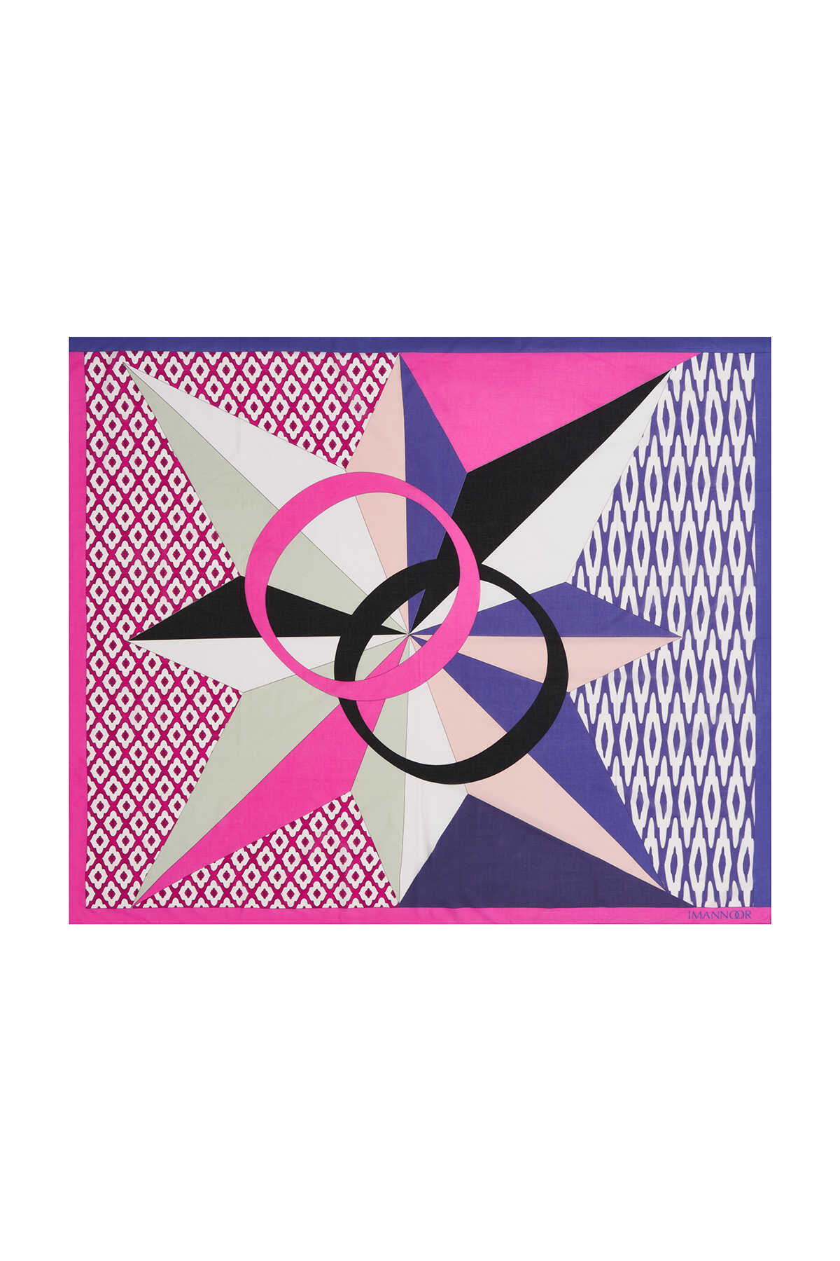 Esen Pembe Pamuk Şal / Pareo Şal 140x175