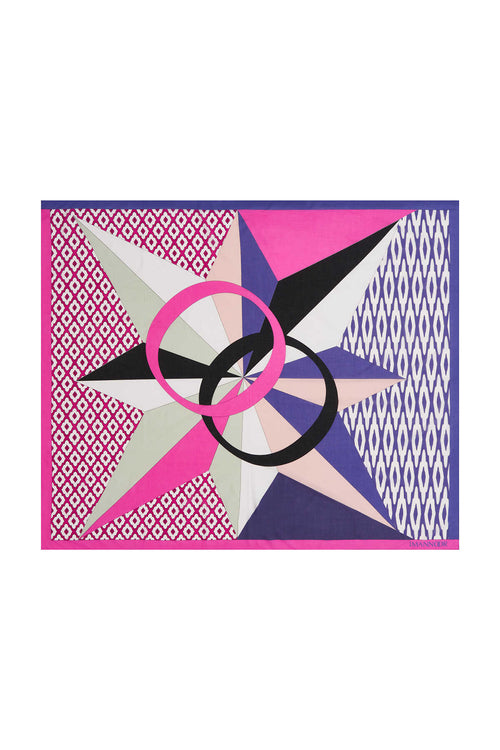 Esen Pembe Pamuk Şal / Pareo Şal 140x175