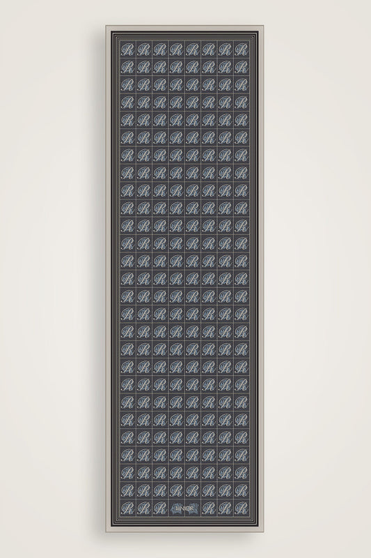 Esma Koleksiyonu [R] Gece Pamuk İpek Şal 70x200