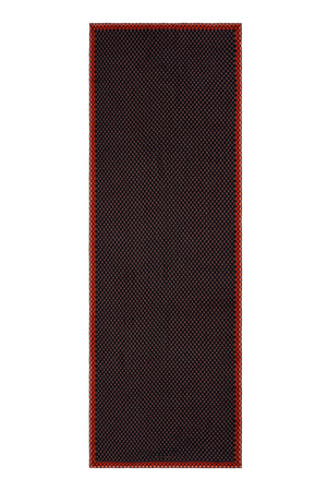 Gece Çiçeği Bordo Krep İpek Elbise Şal 70x200