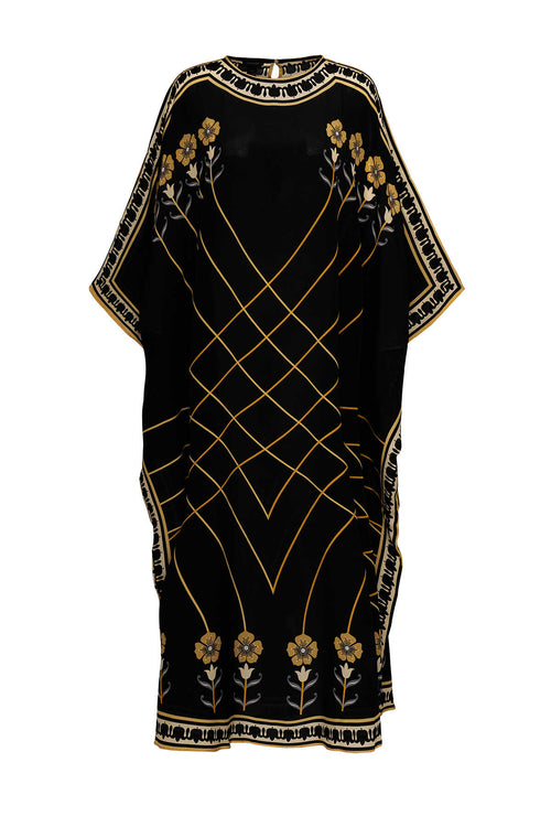 Geçit Altın İpek Kaftan