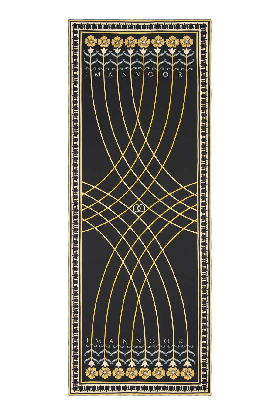 Geçit Altın Pamuk İpek Şal 70x200