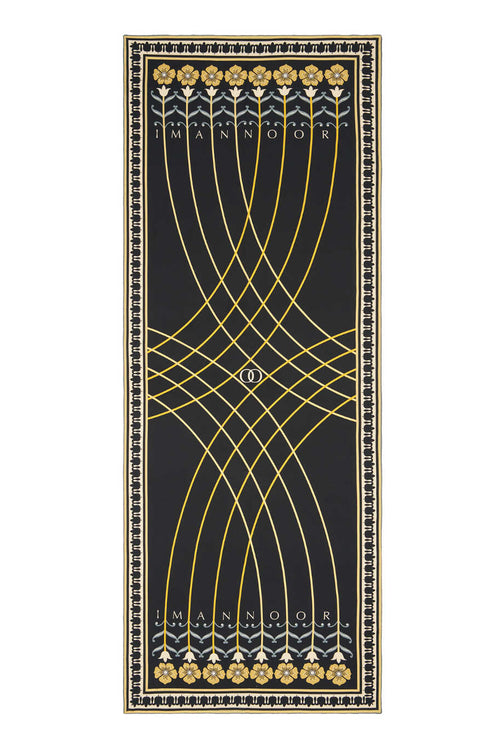 Geçit Altın Pamuk İpek Şal 70x200