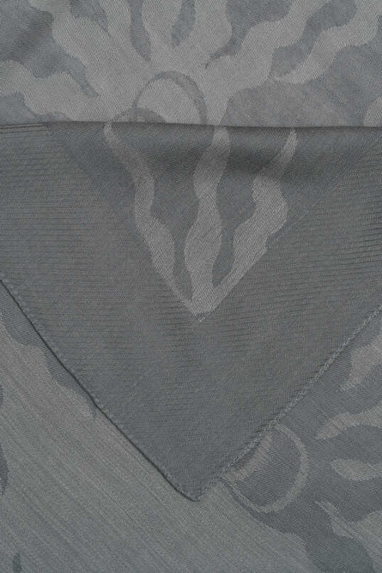 Güneş Doğarken Antrasit Ferah Tencel Şal 70x200