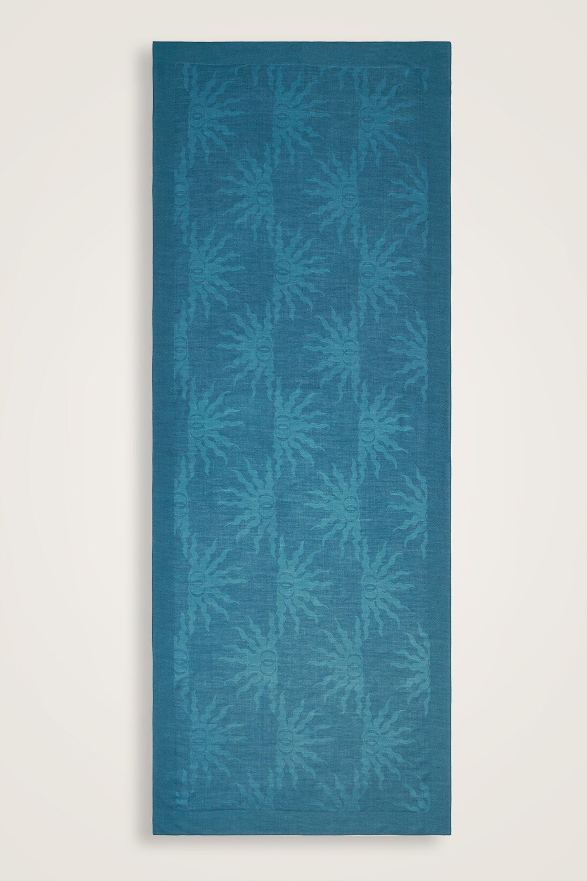 Güneş Doğarken Petrol Ferah Tencel Şal 70x200