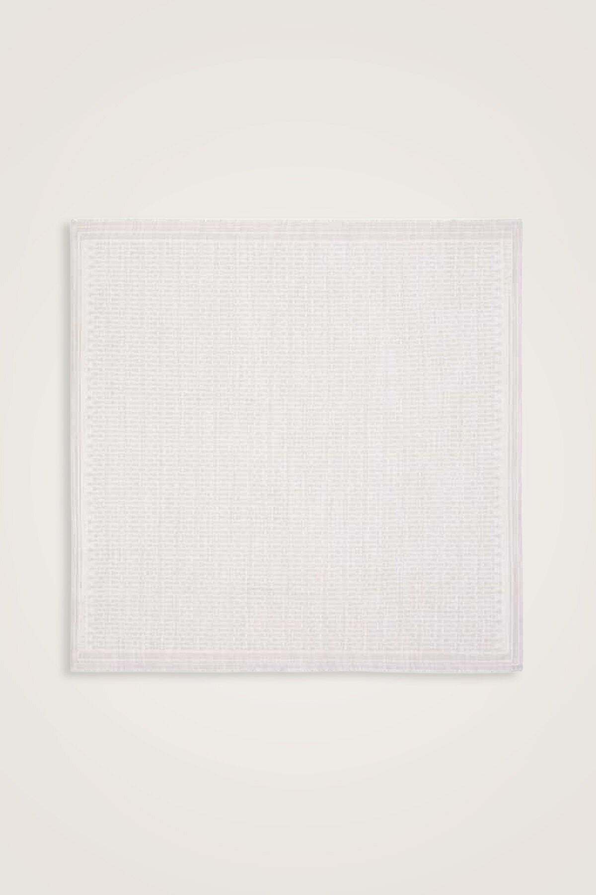 I Monogram Bej İpek Eşarp 140x140