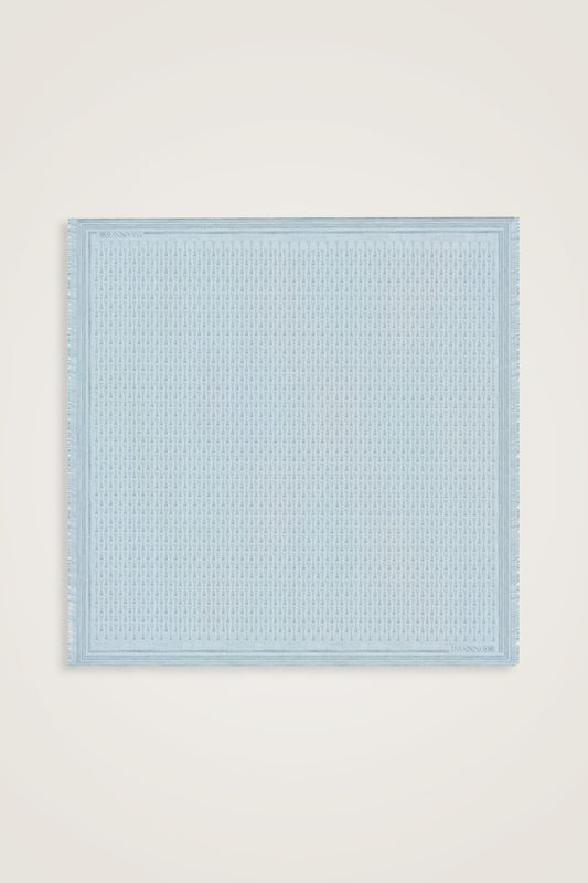 I Monogram Yeşil İpek Eşarp 140x140