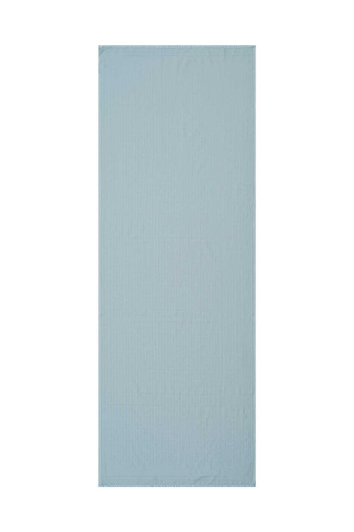 Iman I Açık Mavi Pamuk İpek Şal 80x210