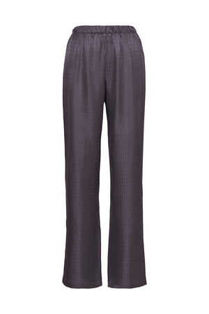 Iman I Antrasit İpek Pijama Pantolon