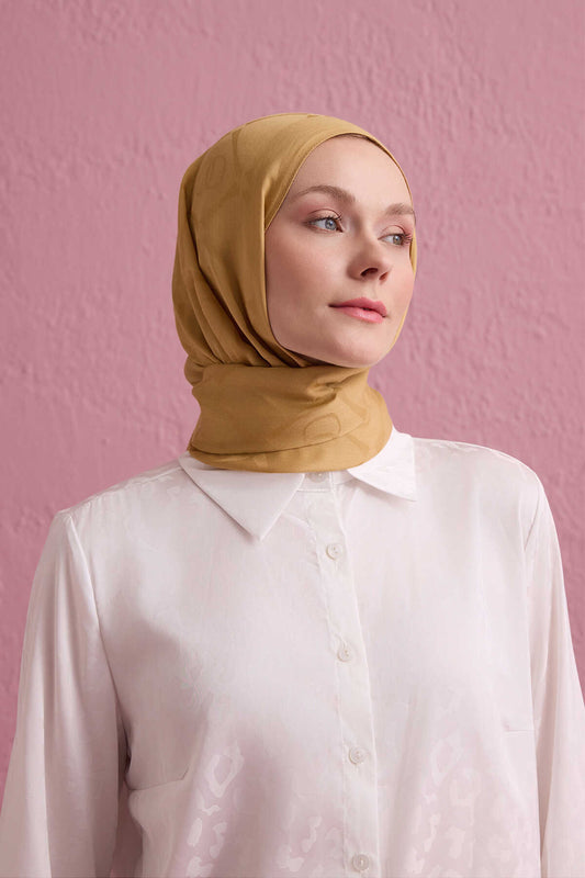 İman I Baklava Camel Ramy Jakar Şal 70x190