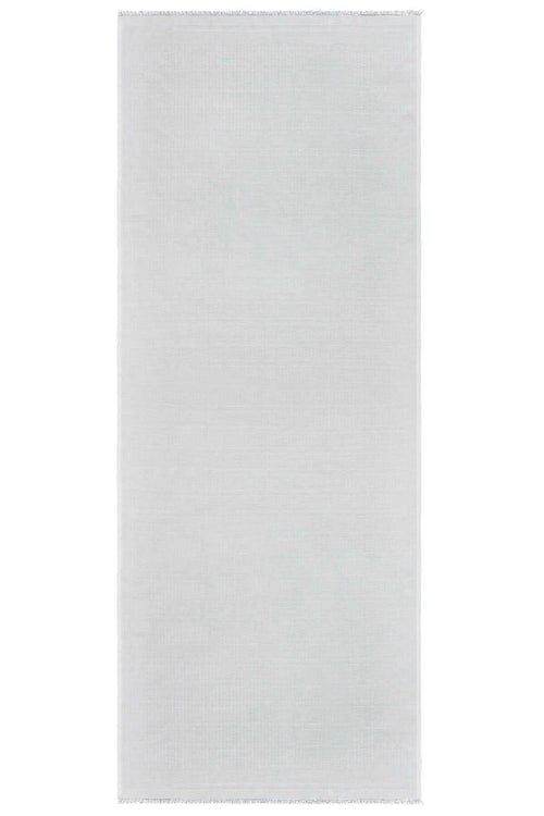 Iman I Beyaz Pamuk İpek Şal 80x200