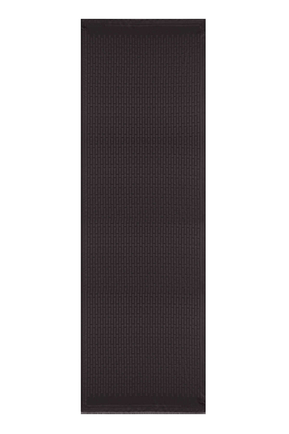 Iman I Füme İpek Şal 70x200
