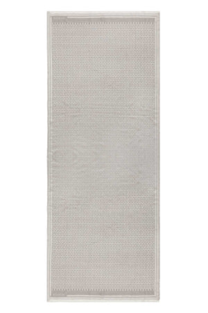 Iman I Gri Pamuk İpek Şal 80x200