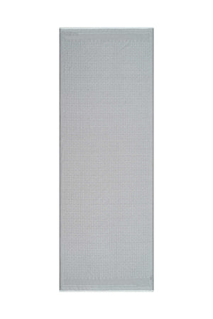 Iman I Gri Pamuk İpek Şal 80x210