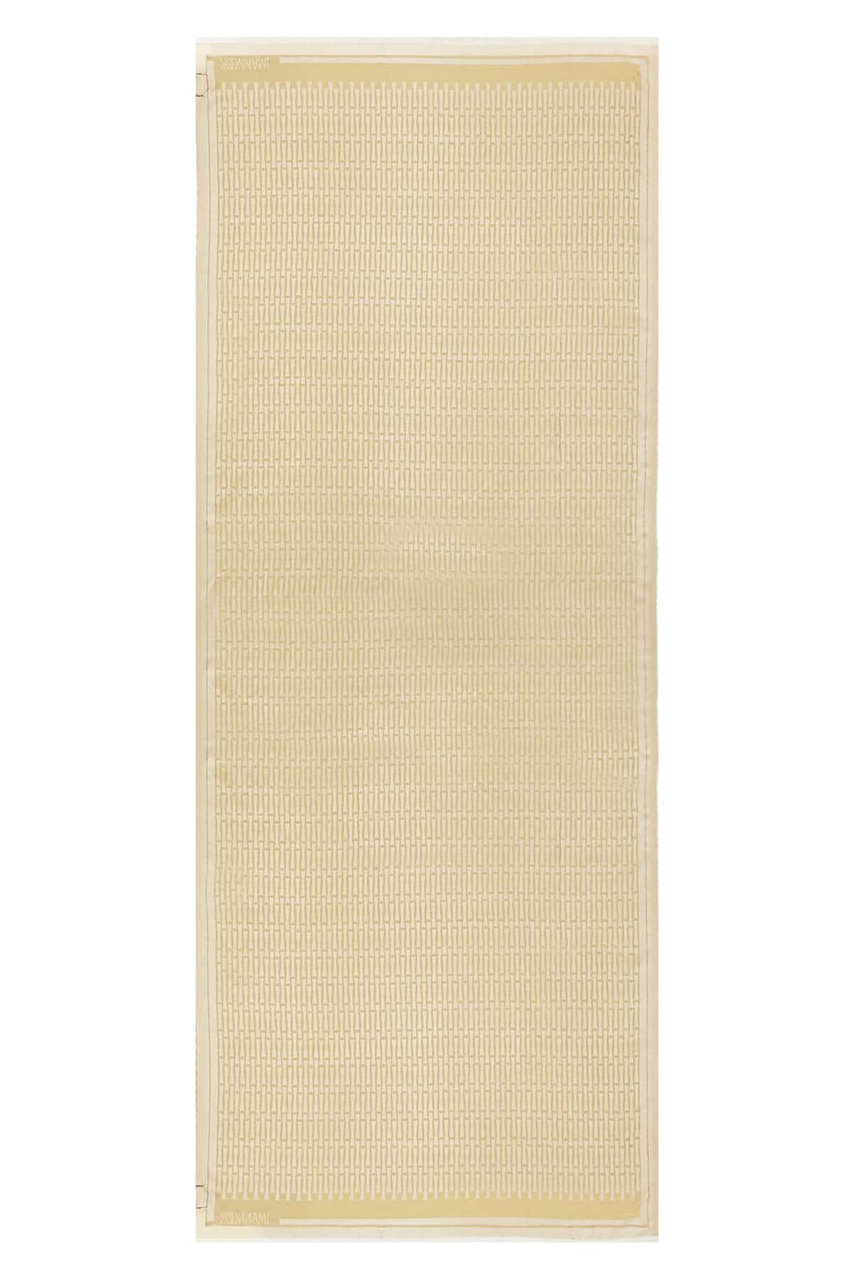 Iman I Natural Pamuk İpek Şal 80x200
