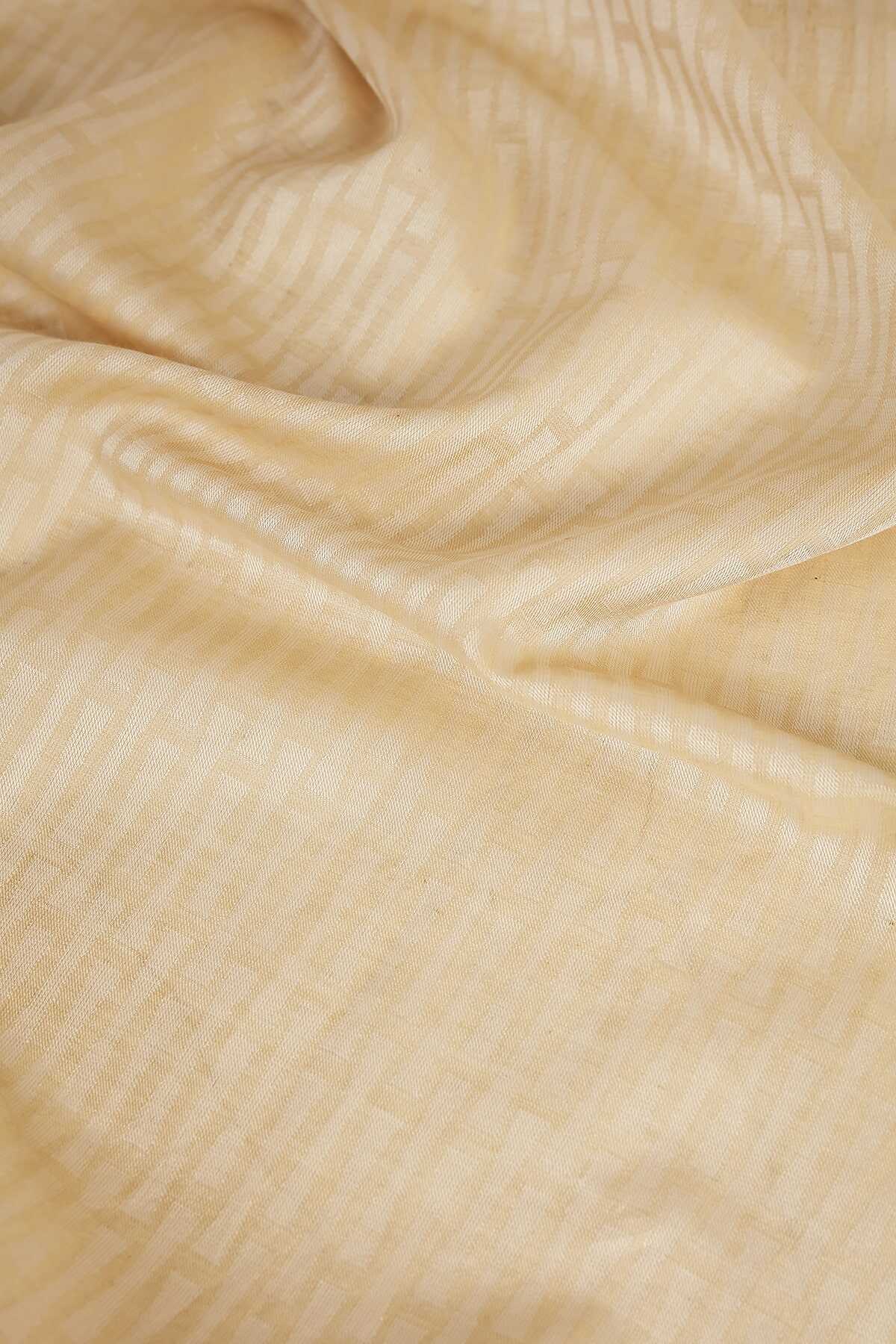 Iman I Natural Pamuk İpek Şal 80x200