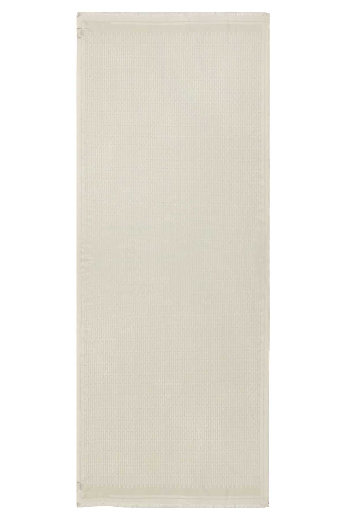 Iman I Krem Pamuk İpek Şal 80x200