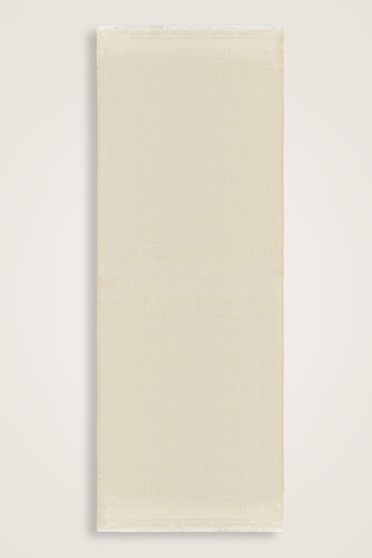 Iman i Krem Pamuk İpek Şal 80x210