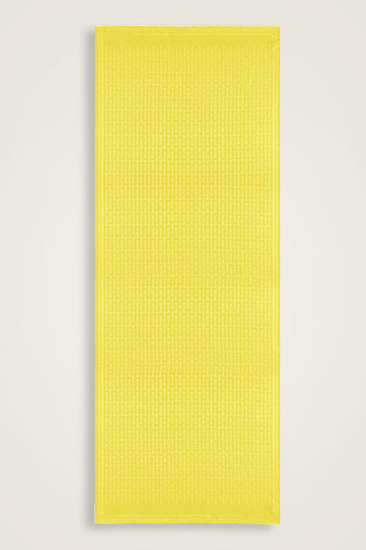Iman I Sarı İpek Şal 70x200