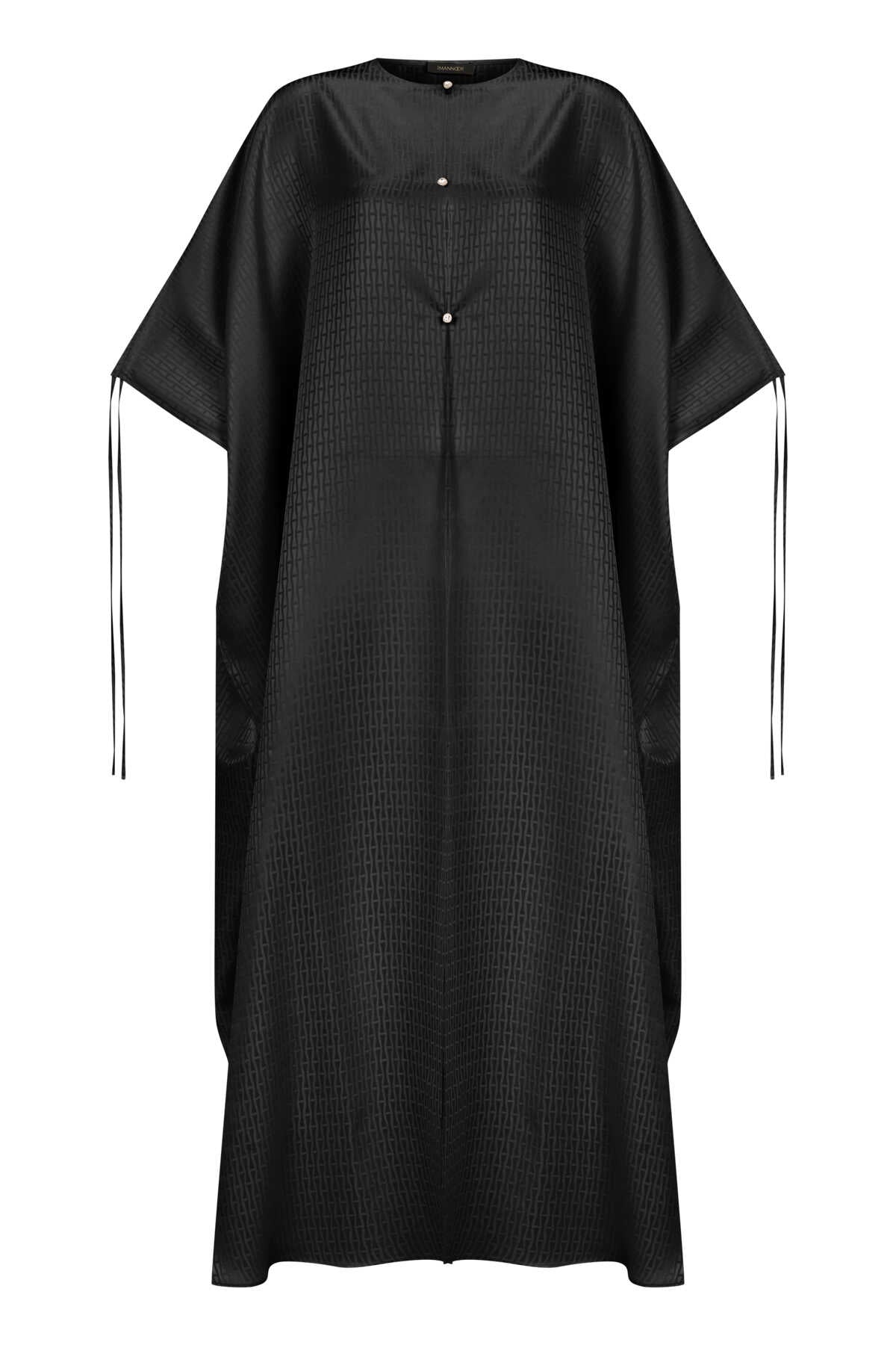İman I Siyah İpek Abaya