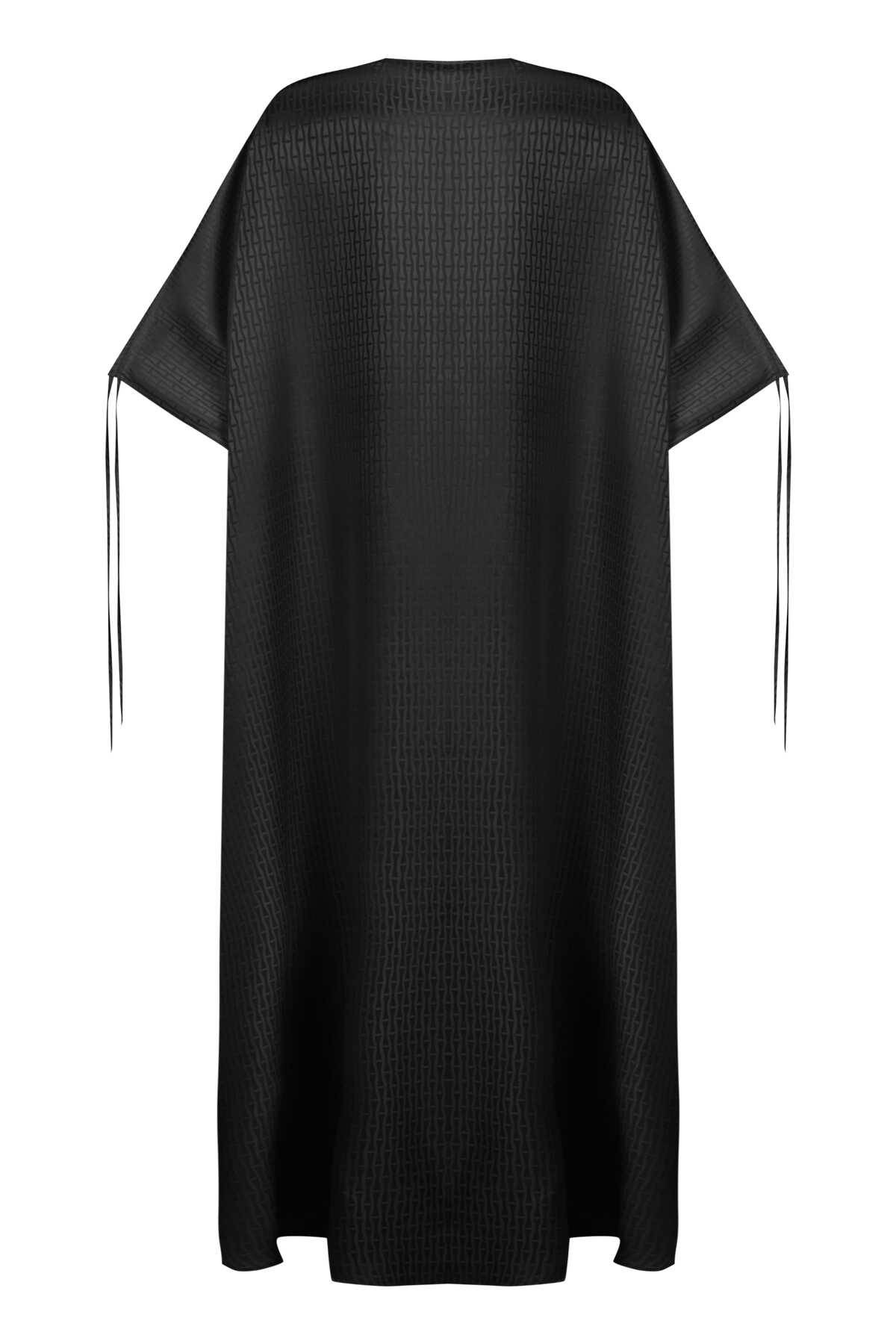 İman I Siyah İpek Abaya