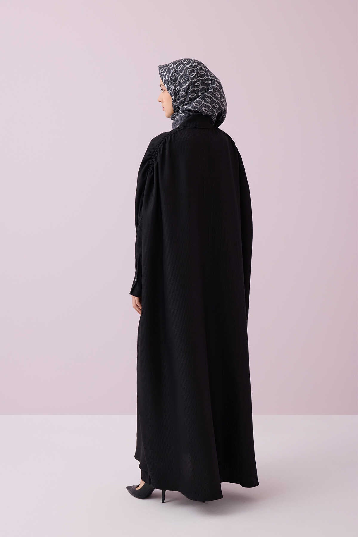 İman I Siyah İpek Abaya