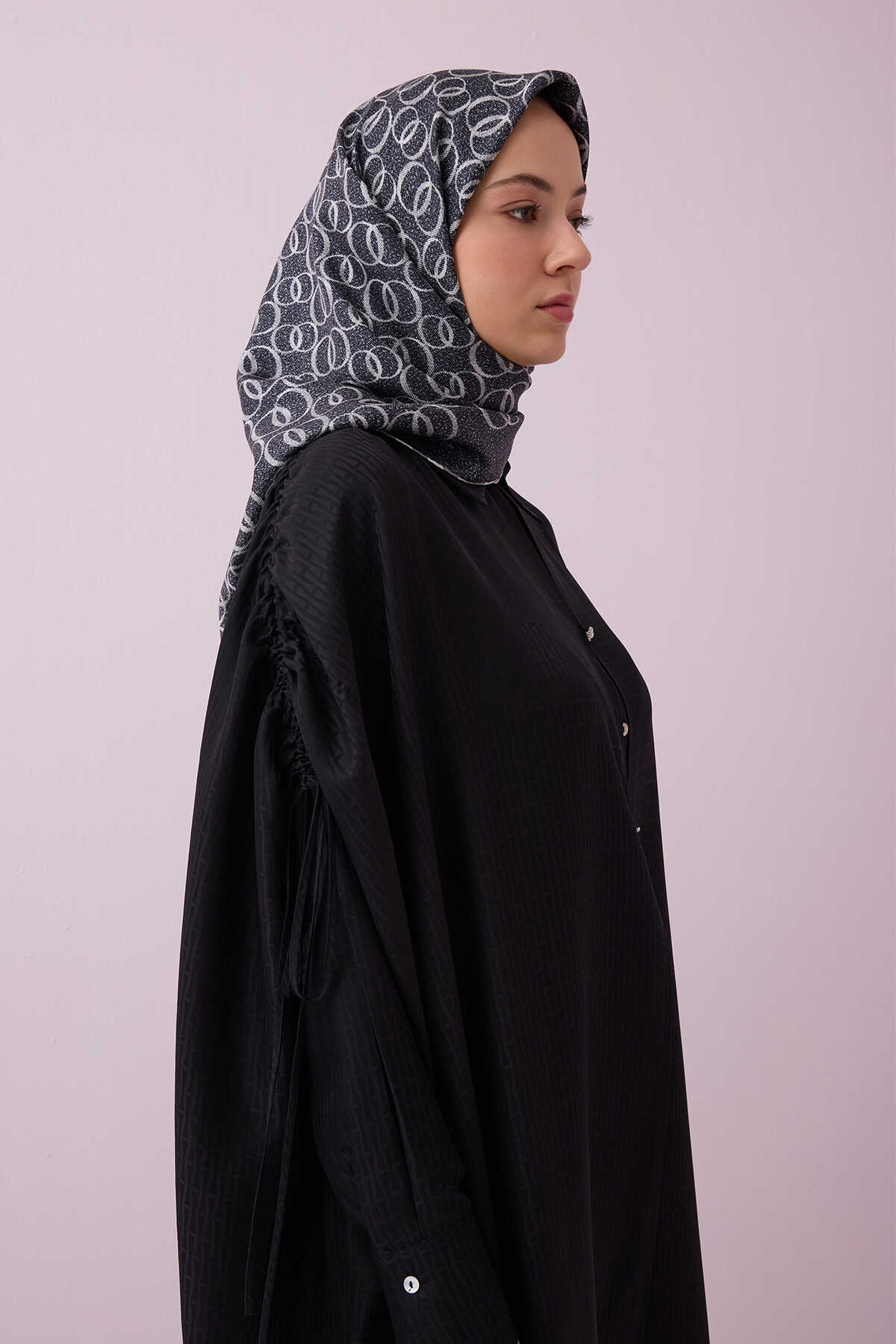 İman I Siyah İpek Abaya