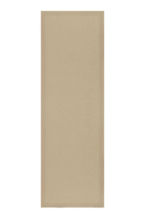 İman Kare Bej Pamuk İpek Şal 70x210