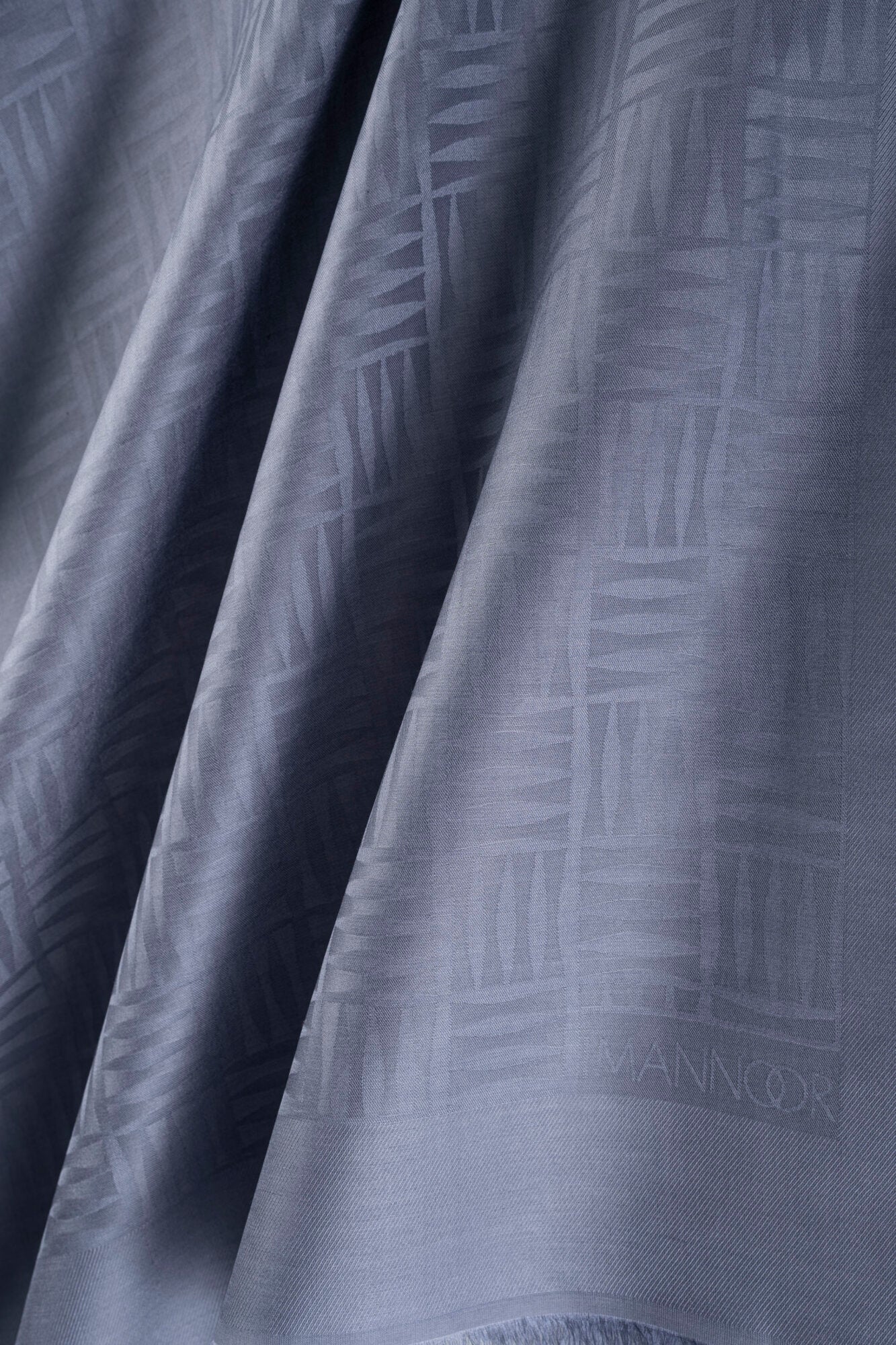 İman Kare Denim İpek Şal 70x200