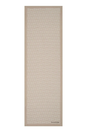 Iman Kare Natural Tivil İpek Şal 70x210