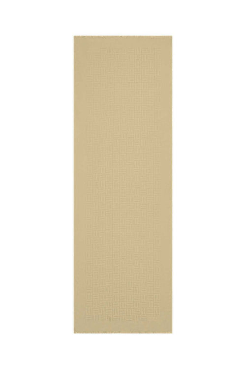 Iman Kare Altın İpek Şal 70x210