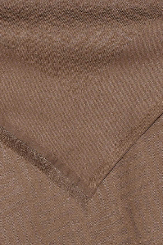 Iman Kare Vizon İpek Şal 70x210
