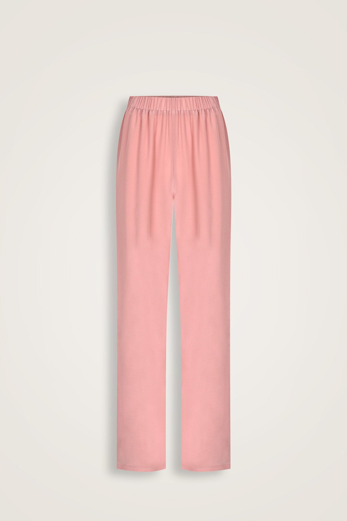 İmannoor x Rawdah Degrade Otrişli Pembe İpek Kısa Kimono Pantolon